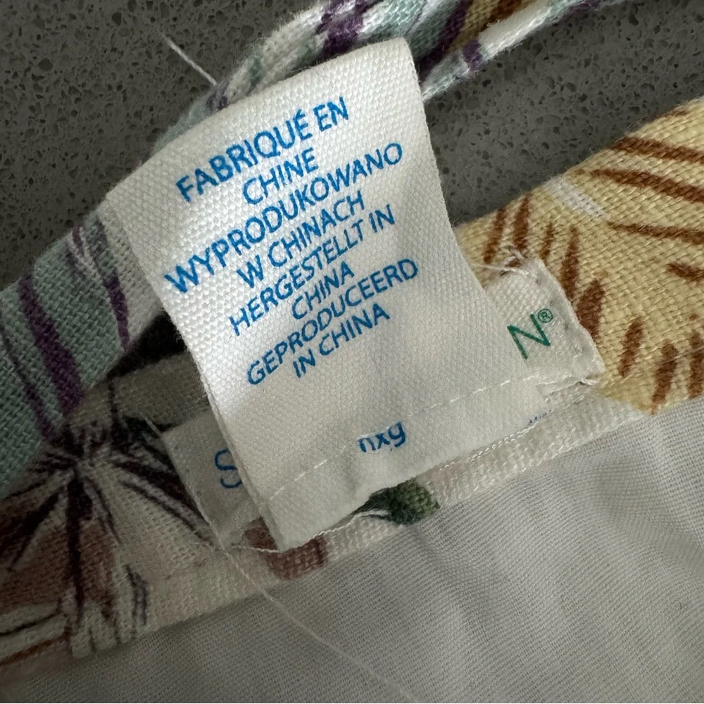 Sigrid Olsen Floral Fringe Wrap Skirt - Picture 5 of 8